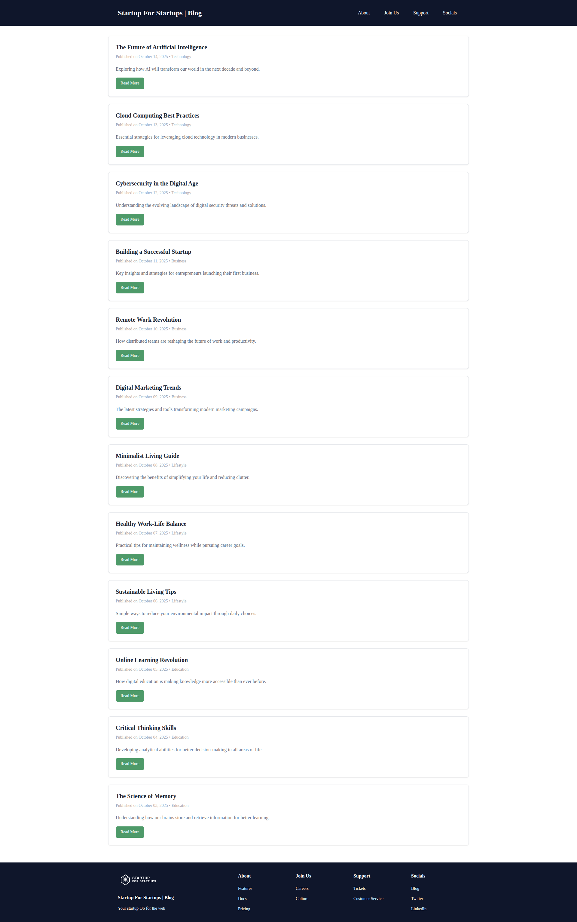 Modern theme