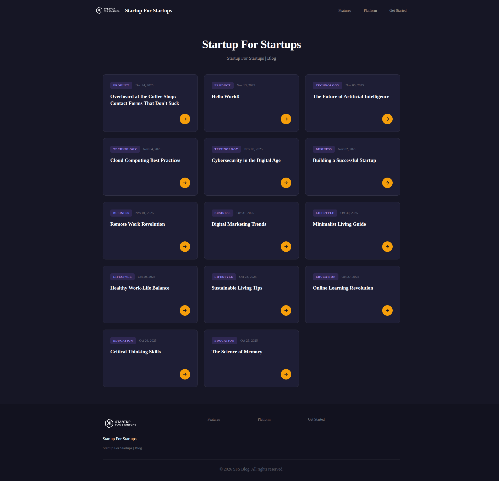 Nightfall theme