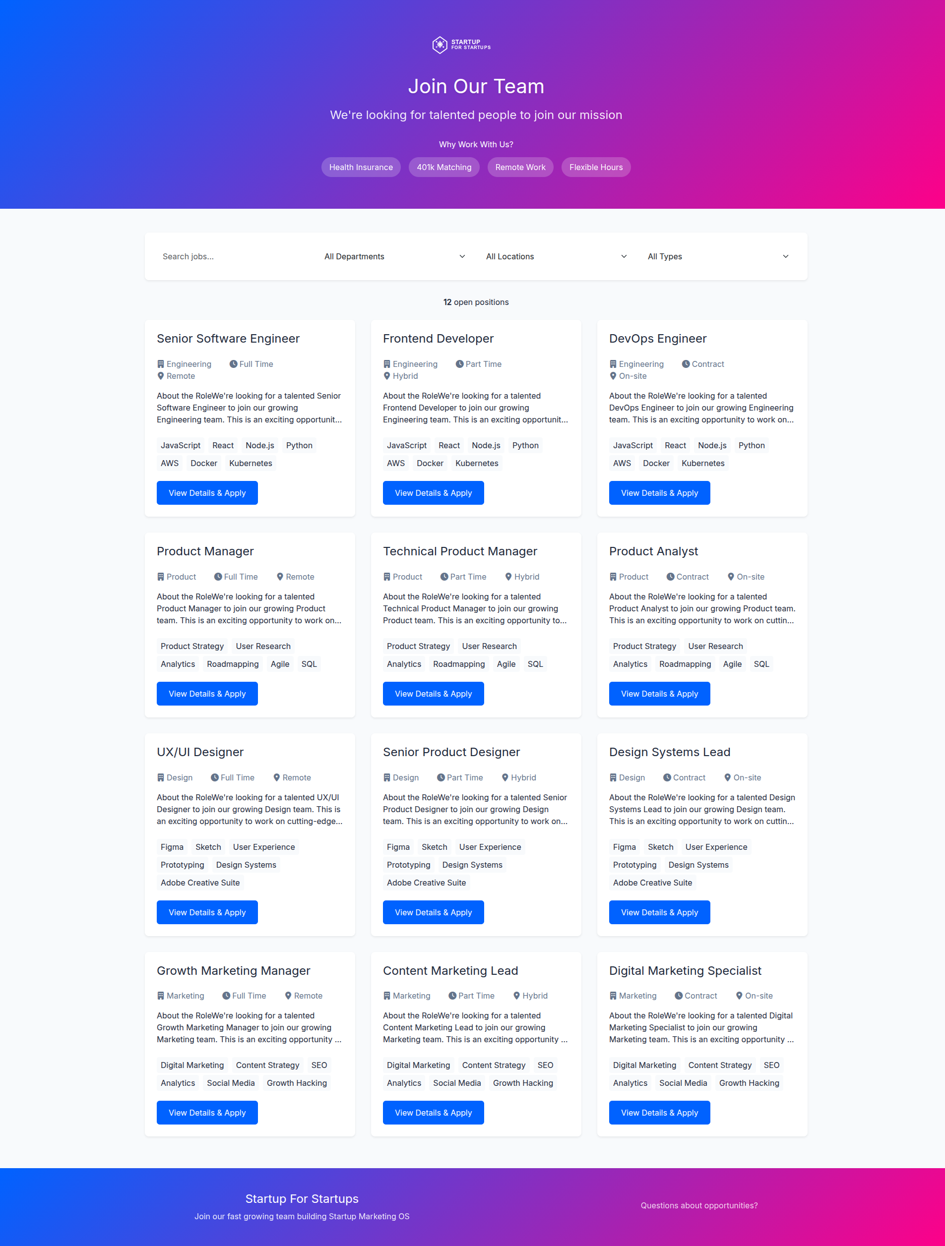 Modern theme