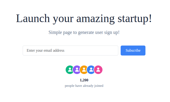 Social Proof Momentum launch page theme