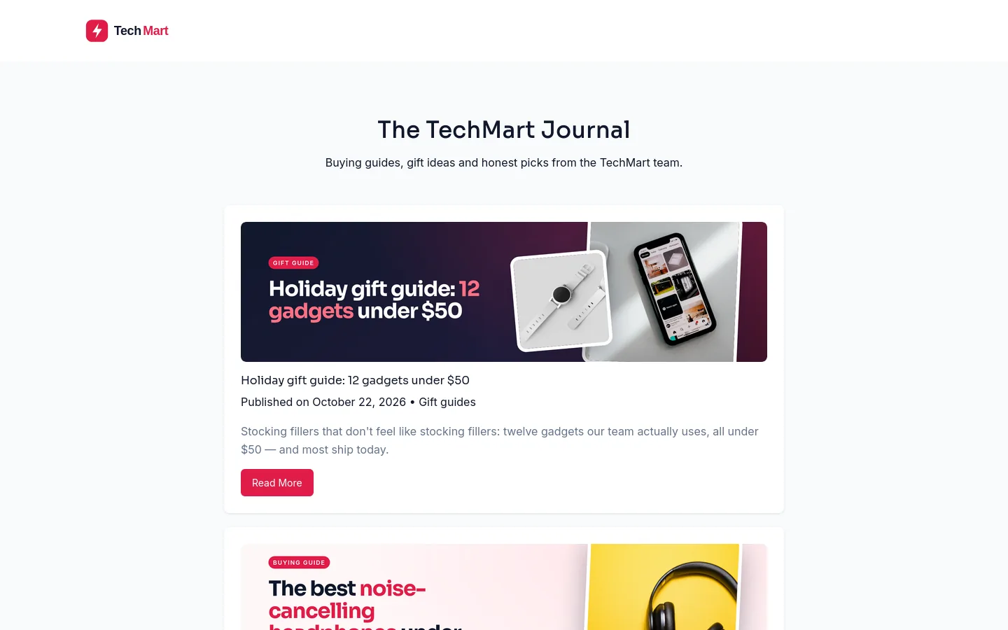 The TechMart Journal