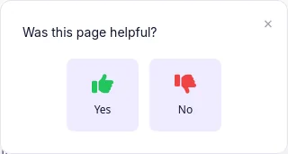Was this page helpful? poll on the CloudSync docs