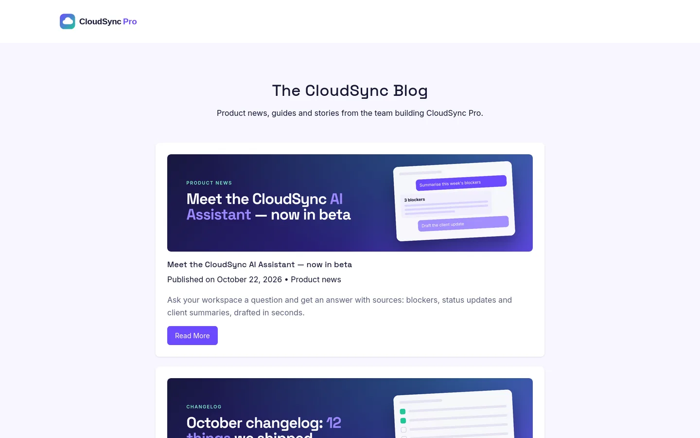 The CloudSync blog